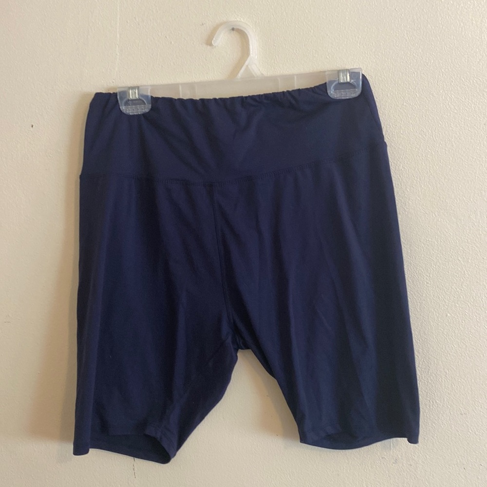 Blue Bike Shorts
